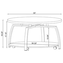 Load image into Gallery viewer, Dacre Mobile Coffee Table Set