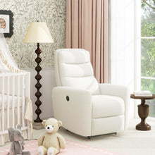 Load image into Gallery viewer, Bloomy - High Back Power Recliner Motion Chair - Chiffon White