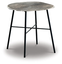 Load image into Gallery viewer, Laverford - Round End Table - Chrome / Black