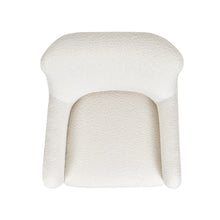 Load image into Gallery viewer, Nimbus - Curved Accent Chair - Ivory White