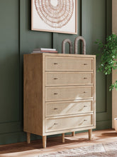 Load image into Gallery viewer, Cielden - Five Drawer Wide Chest - Two-Tone