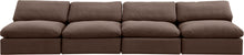 Load image into Gallery viewer, Comfy - Velvet Modular Armless Sofa 4 Seats