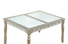 Load image into Gallery viewer, D110 - Dining Table With Extension - Pearl Silver