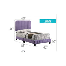 Load image into Gallery viewer, Channel Tufted Bed