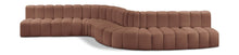 Load image into Gallery viewer, Arc - Faux Leather 8 Piece Curved Modular Sofa