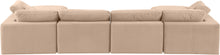 Load image into Gallery viewer, Comfy - 6 Piece Velvet Modular Double Chaise Sectional