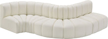 Load image into Gallery viewer, Arc - Faux Leather 5 Piece Modular Sofa