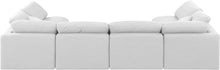 Load image into Gallery viewer, Indulge - Linen 6 Piece Modular U-Shaped Sectional - White