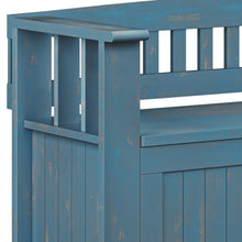 Load image into Gallery viewer, Acadian - Entryway Storage Bench, Handcrafted