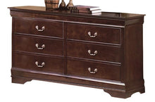 Load image into Gallery viewer, Crown Mark Furniture Louis Philip Dresser in Dark Cherry image