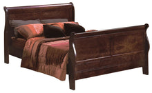 Load image into Gallery viewer, Crown Mark Furniture Louis Philip Twin Bed in Dark Cherry image