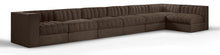 Load image into Gallery viewer, Rummi - Velvet Performance Fabric Upholstered 7 Piece Modular Sectional, L-Shaped (Right)