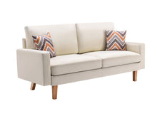 Load image into Gallery viewer, Bahamas - Minimalistic Sofa With 2 Throw Pillows