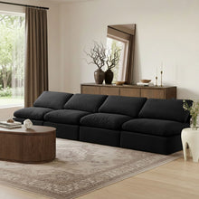 Load image into Gallery viewer, Indulge - Velvet 4 Seat Modular Armless Sofa