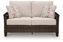 Load image into Gallery viewer, Monterey Point - Loveseat With Cushion - Dark Brown