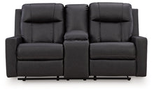 Load image into Gallery viewer, Mackmenville Reclining Loveseat with Console - Ego Home Furniture