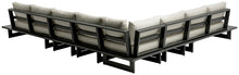 Load image into Gallery viewer, Maldives - 6 Piece Water Resistant Outdoor Patio Modular Sectional With Gray Base