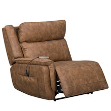 Load image into Gallery viewer, Kyra - LAF Recliner With Power Headrest, Footrest, Massage, Heat - Saddle