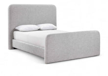 Load image into Gallery viewer, Fira - Linen Textured Fabric Upholstered Bed