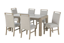 Load image into Gallery viewer, D1321 - 9 Piece Dining Room Set (Dining Table And 8 Dining Chairs) - Light Gray / White