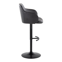 Load image into Gallery viewer, Boyne - Contemporary Adjustable Barstool With Swivel With Rounded T Footrest (Set of 2)