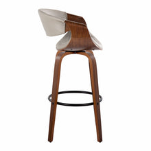 Load image into Gallery viewer, Symphony - Mid Century Modern Fixed Height Barstool With Swivel With Round Footrest (Set of 2)