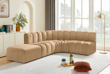 Load image into Gallery viewer, Arc - Velvet 5 Piece Corner Modular Sofa
