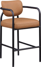 Load image into Gallery viewer, Serava - Vegan Leather Upholstered Bar Stool
