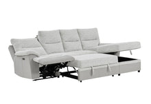 Load image into Gallery viewer, U3822 - Right Facing Chaise With Storage - Light Gray