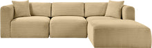 Load image into Gallery viewer, Shaggy - 4 Piece Modular Sectional