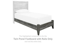 Load image into Gallery viewer, Baystorm - Twin Panel Footboard w/Rails - Gray