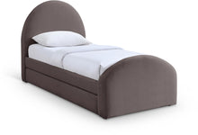 Load image into Gallery viewer, Andaz - Chenille Fabric Upholstered Trundle Bed