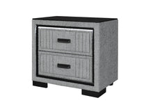 Load image into Gallery viewer, Isabella - Nightstand With LED - Gray