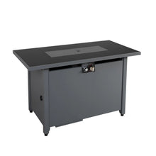 Load image into Gallery viewer, Rectangular Fire Pit With Frame Elegant Design