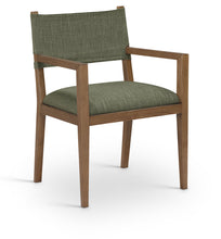 Load image into Gallery viewer, Avon - Linen Textured Performance Fabric Dining Arm Chair
