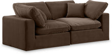 Load image into Gallery viewer, Comfy - Velvet Modular Sofa 2 Seats