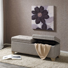 Load image into Gallery viewer, Soft Close Upholstered Storage Bench, Convenient Design