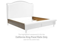 Load image into Gallery viewer, Sturlayne - California King Panel Rails - Brown