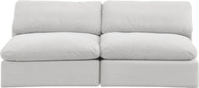 Load image into Gallery viewer, Comfy - Velvet Modular Armless Sofa 2 Seats