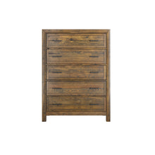 Load image into Gallery viewer, 5 Drawer Chest With - Brown