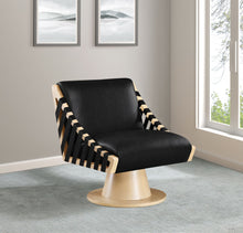 Load image into Gallery viewer, Millwin - Swivel Accent Chair With Natural Base