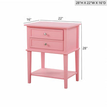Load image into Gallery viewer, Vibrant Contemporary Nightstand