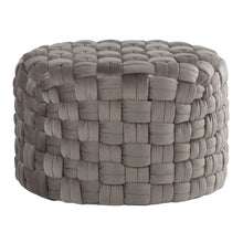Load image into Gallery viewer, Braided - Versatile Round Ottoman