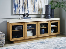 Load image into Gallery viewer, Adanworth - Accent Cabinet - Light Brown / Gray