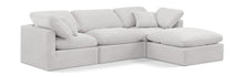 Load image into Gallery viewer, Indulge - Velvet 4 Piece Modular Sectional With Chaise