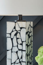 Load image into Gallery viewer, Macaria - Marble Table Lamp - White / Black