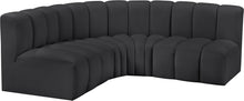 Load image into Gallery viewer, Arc - Faux Leather 4 Piece Corner Modular Sofa