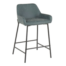 Load image into Gallery viewer, Daniella - Industrial Fixed Height Counter Stool (Set of 2)