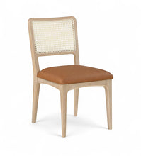 Load image into Gallery viewer, Atrium - Upholstered Seat Dining Chair With Brushed Natural Base (Set of 2)