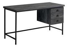 Load image into Gallery viewer, Computer Desk For Home Office, Laptop, 3 Storage Drawers, Contemporary & Moder